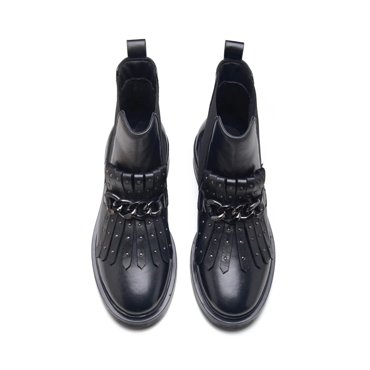 Alva Womens Studded Leather Boot