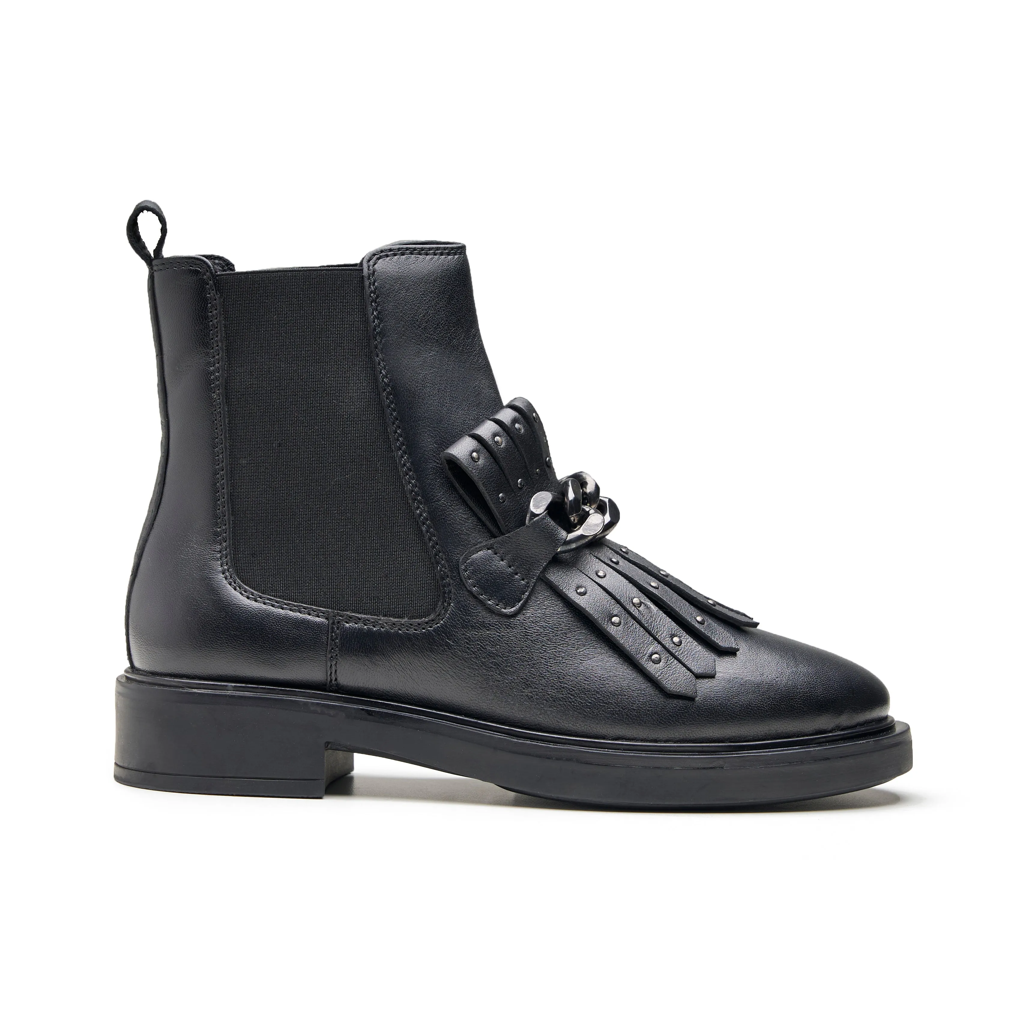 Alva Womens Studded Leather Boot