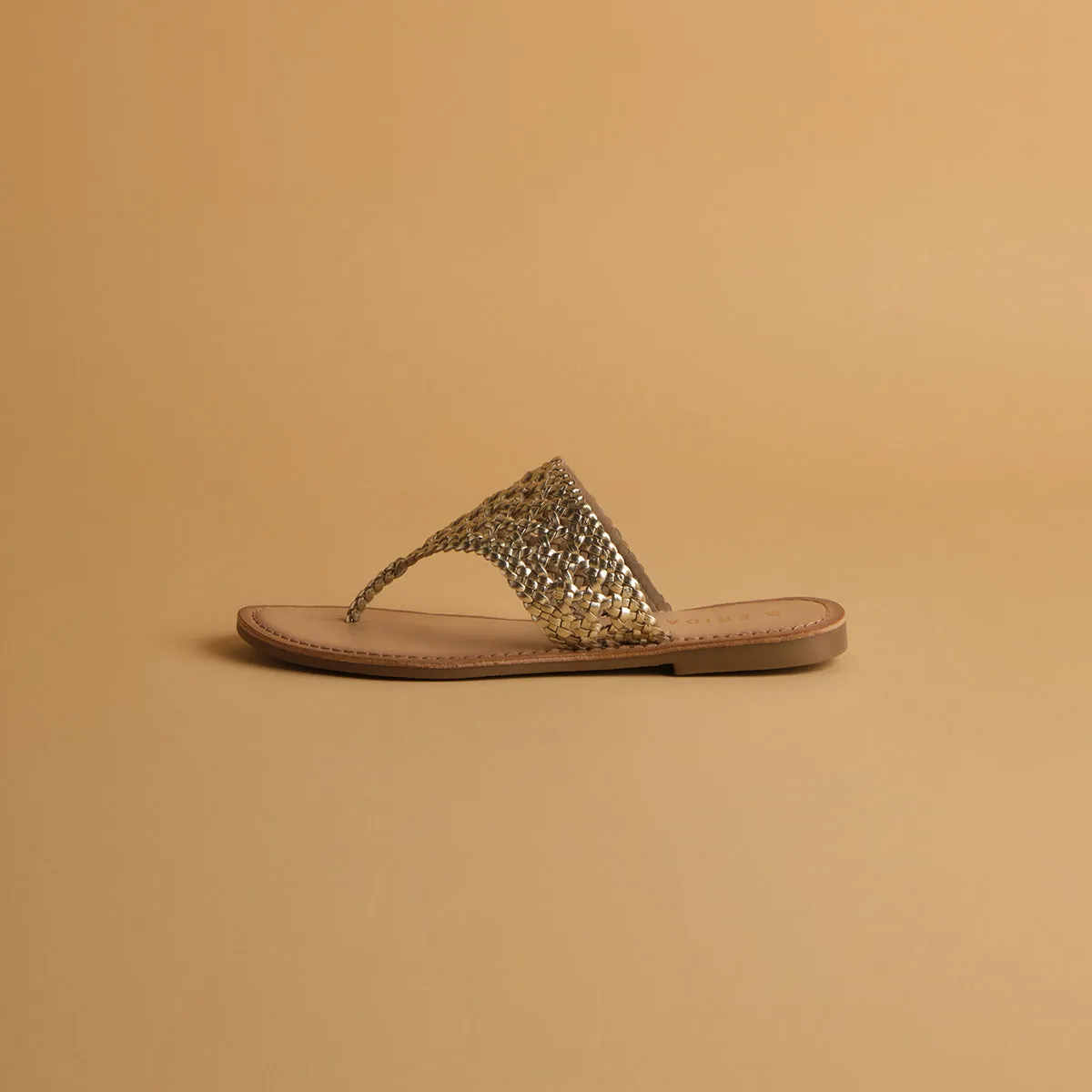Auraa Woven Flats