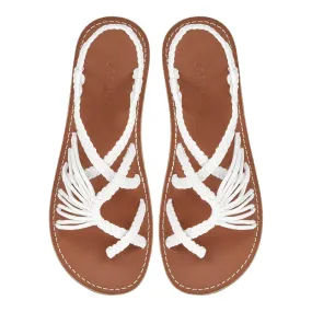 Banyan - White Rope Sandals