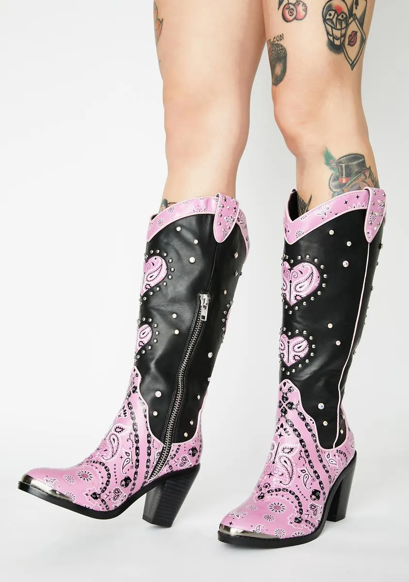 Candy Bandit Cowboy Boots