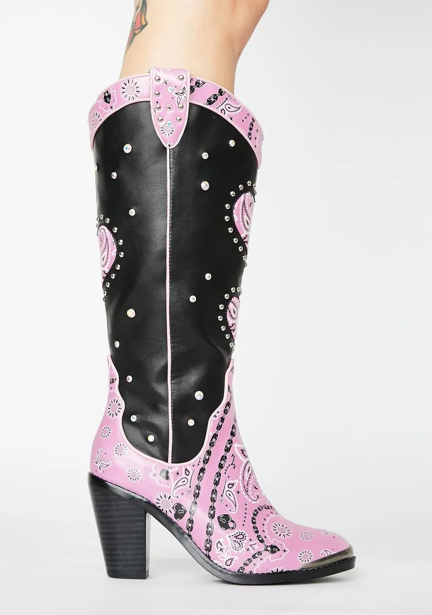 Candy Bandit Cowboy Boots