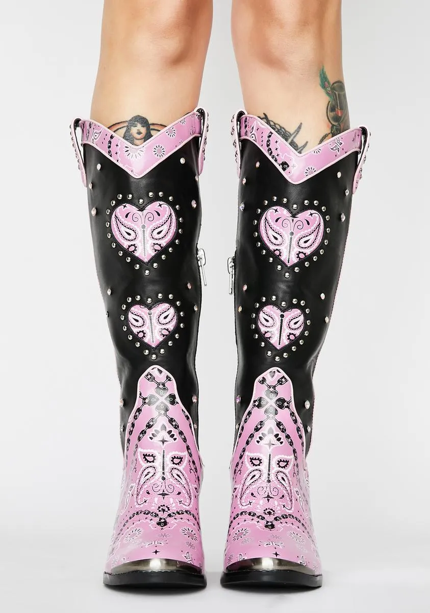 Candy Bandit Cowboy Boots