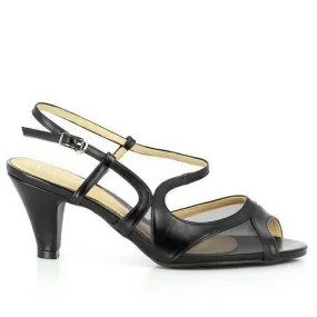 Dalessi Deva Black Sandals