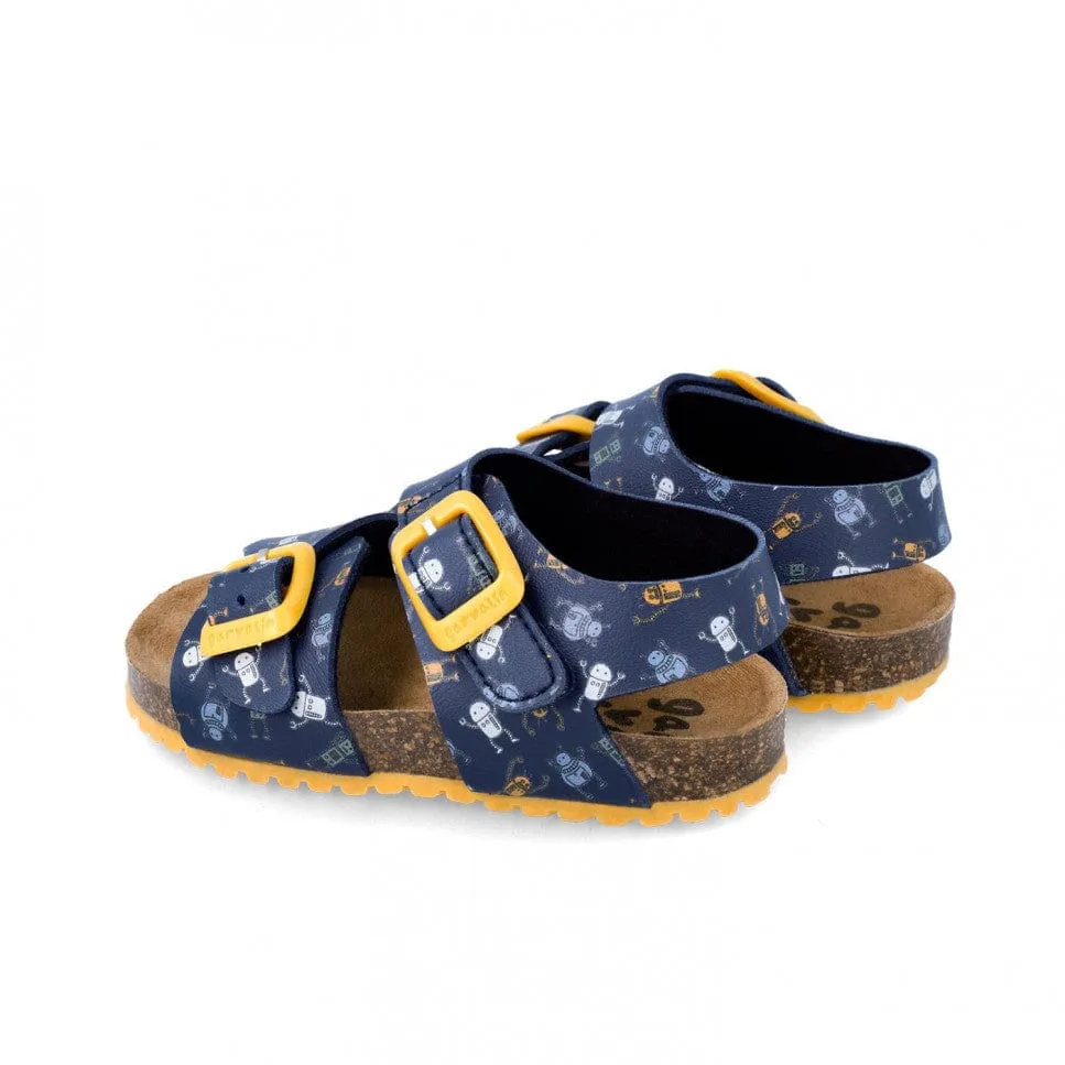Garvalin Boys Sandals 242468-A Azul Marino