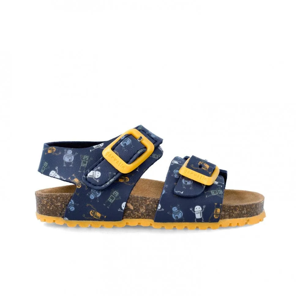 Garvalin Boys Sandals 242468-A Azul Marino