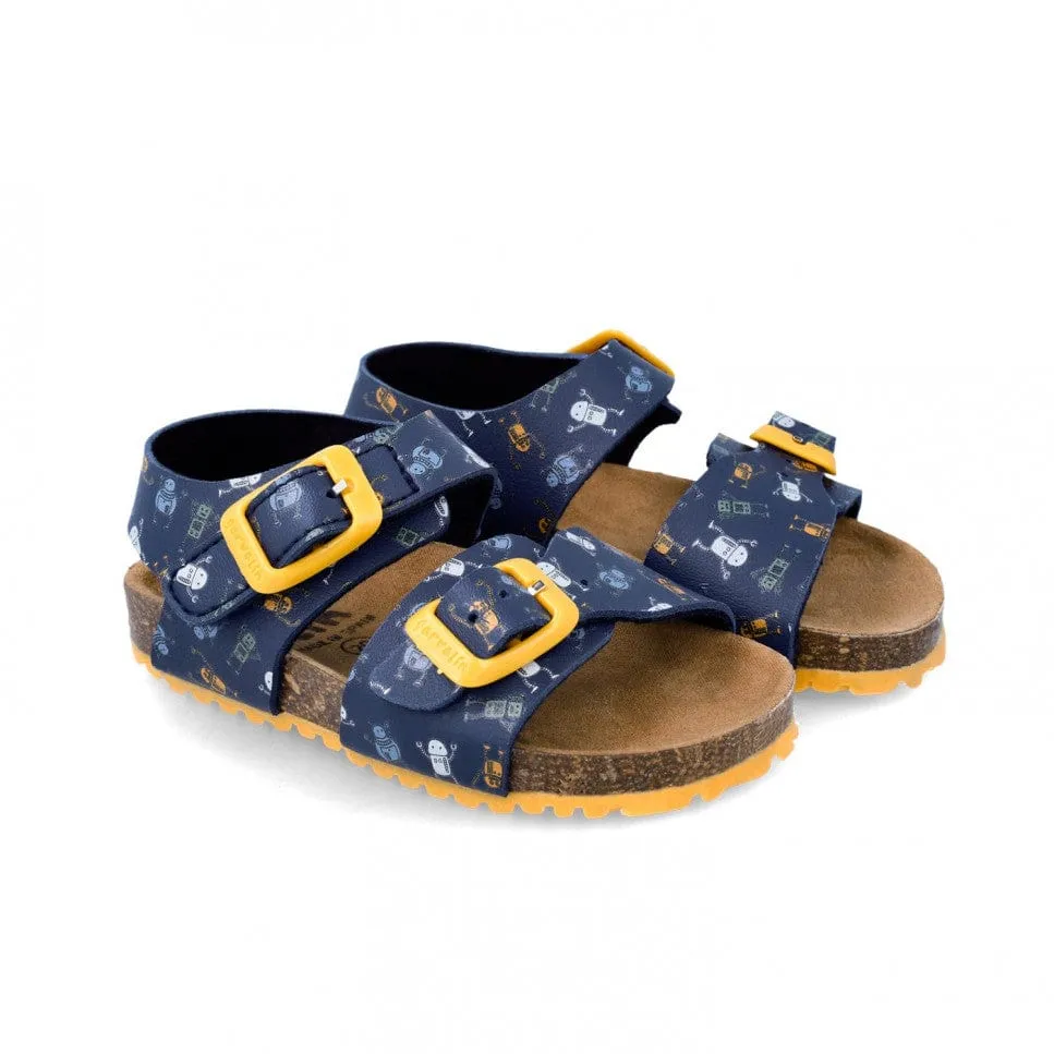 Garvalin Boys Sandals 242468-A Azul Marino