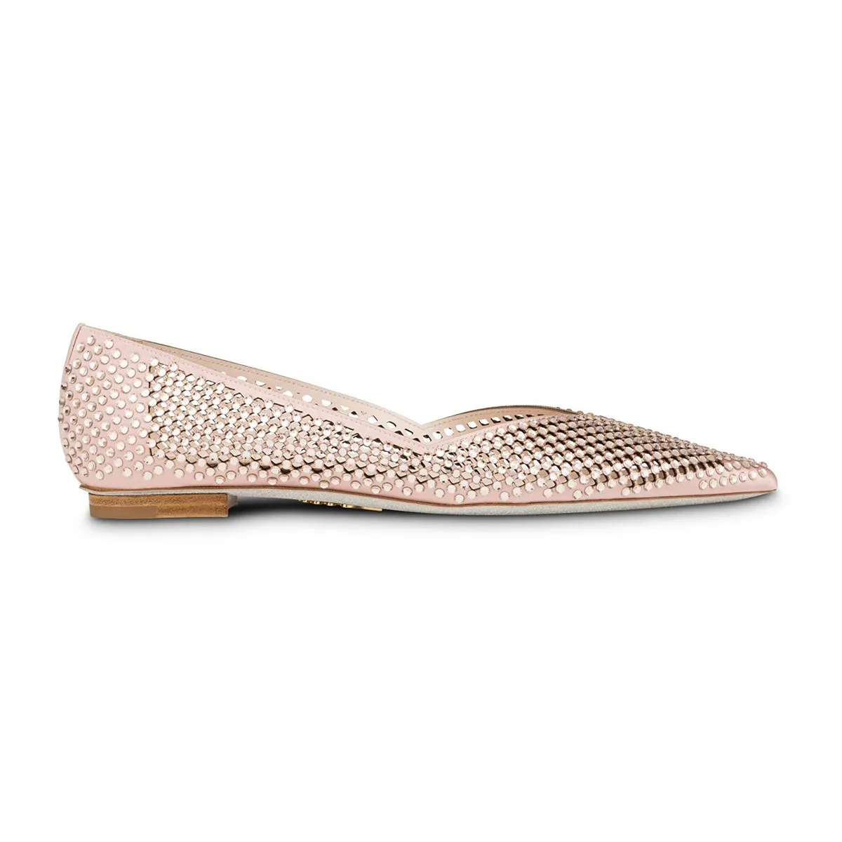 Ginger 10 Crystal Embellished Flat Pump