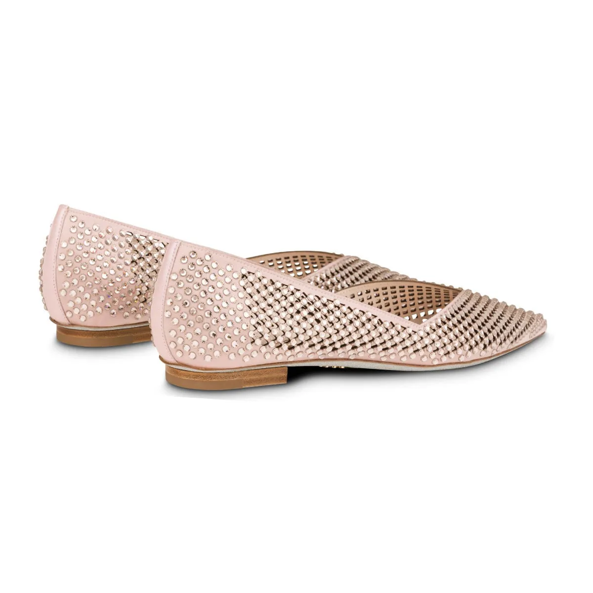 Ginger 10 Crystal Embellished Flat Pump