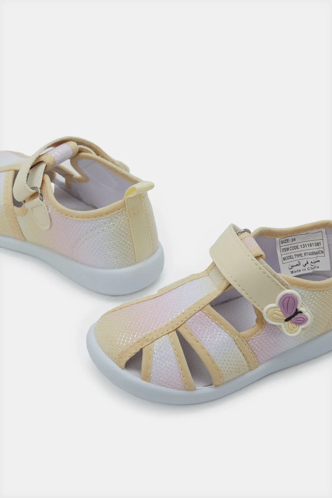 Infant Girls Beige Sandal