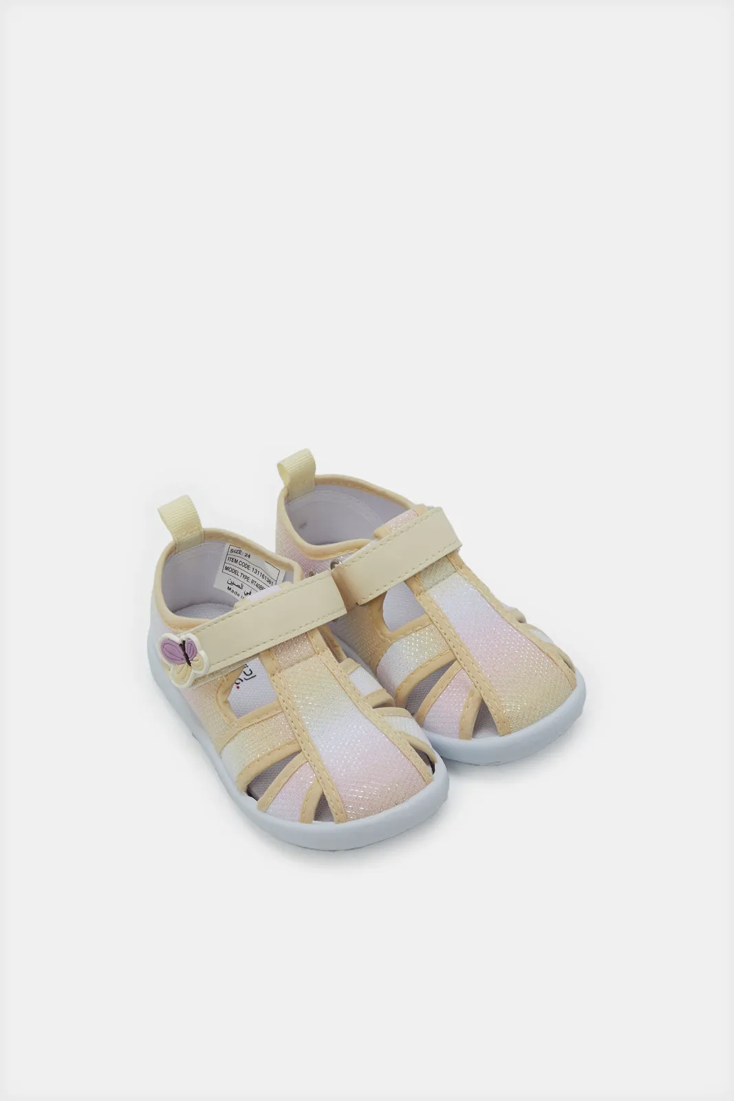 Infant Girls Beige Sandal