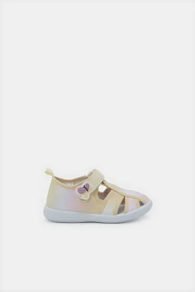 Infant Girls Beige Sandal