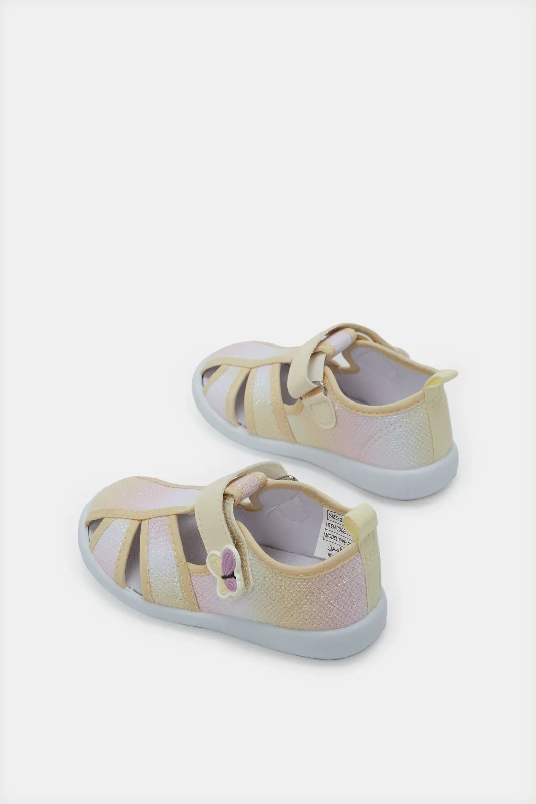 Infant Girls Beige Sandal