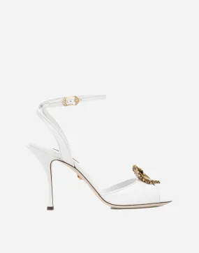 Keira Devotion Embellished Quilted Sandals