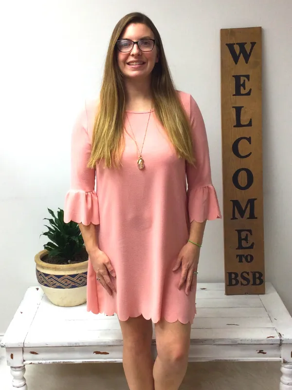Layla Scalloped Dress