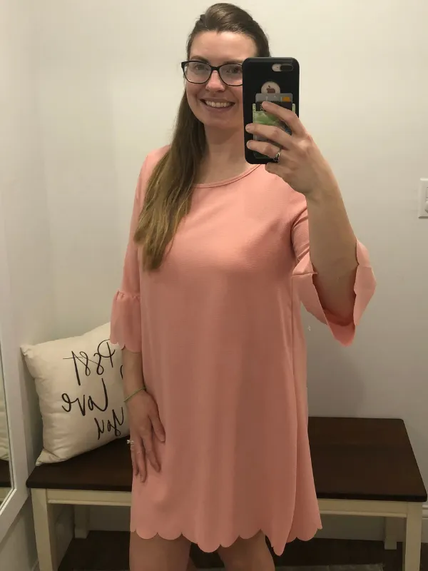 Layla Scalloped Dress