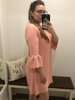 Layla Scalloped Dress
