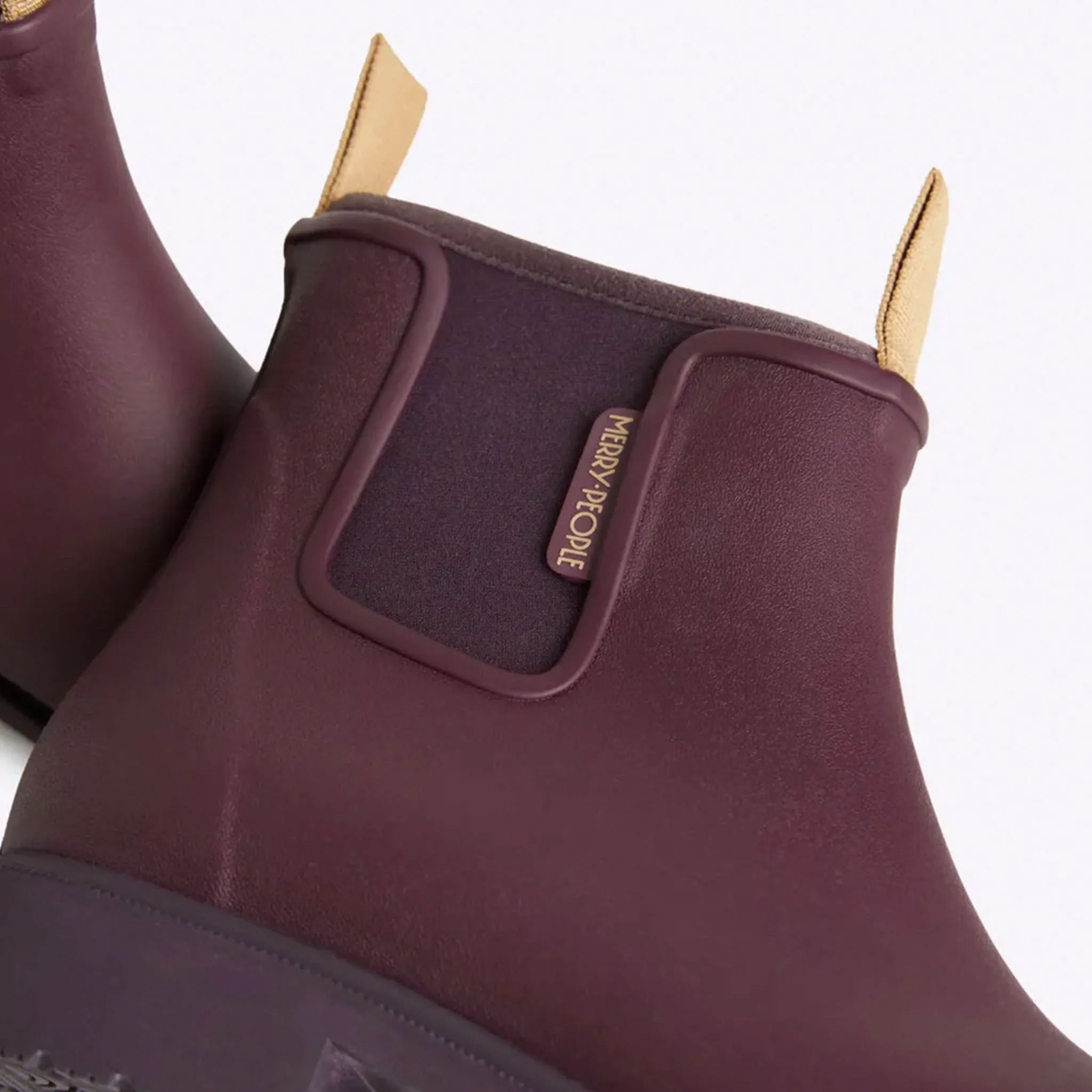 Merry People Bobbi Ankle Boots - Dark Cherry