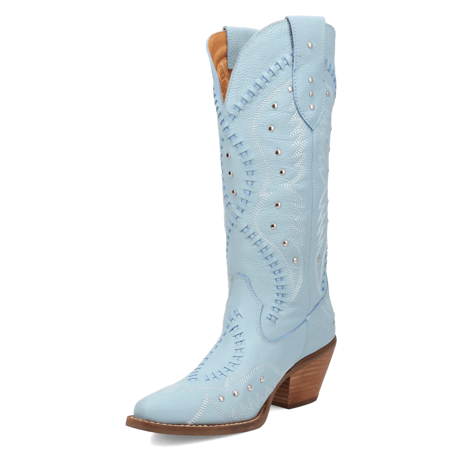 PRETTY 'N  PINK LEATHER BOOT