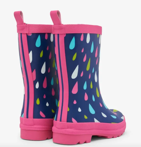 Rain Drops Matte Rainboots by Hatley