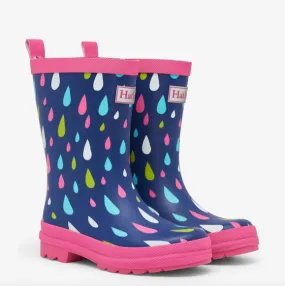 Rain Drops Matte Rainboots by Hatley
