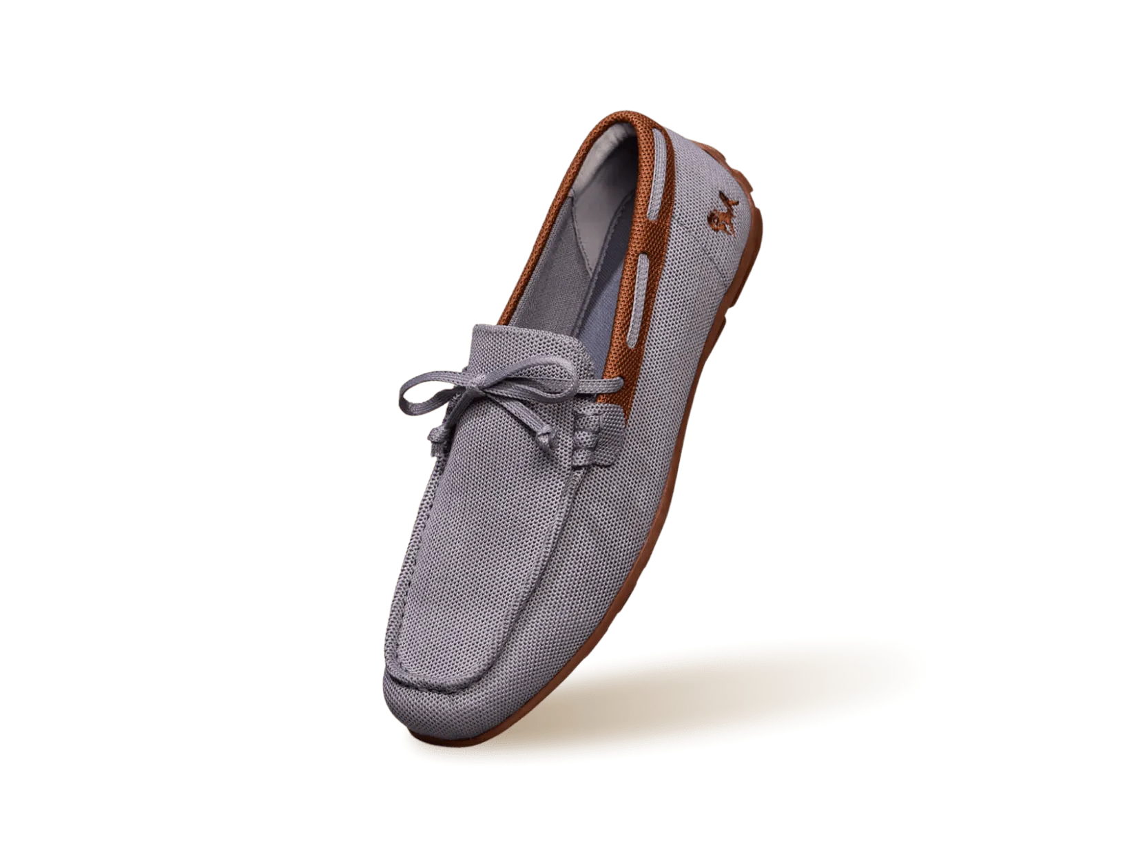 ReLive Knit Boat Loafers : Grey