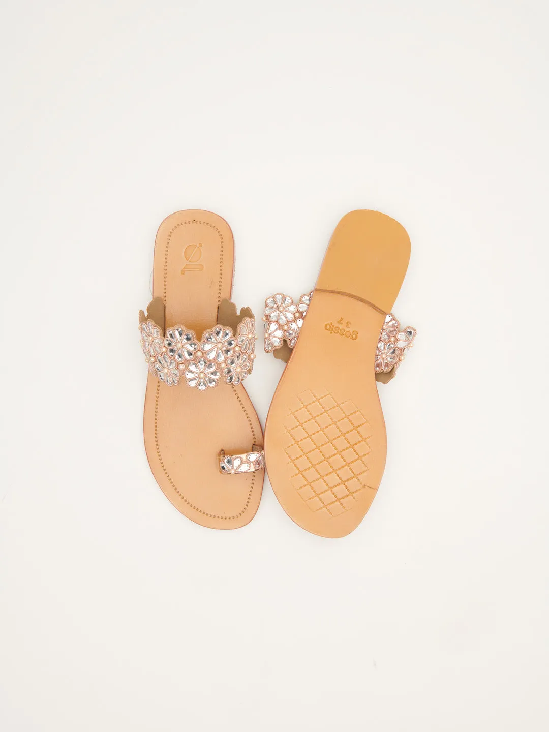 'SHISHA' HAND EMBROIDERED FLATS