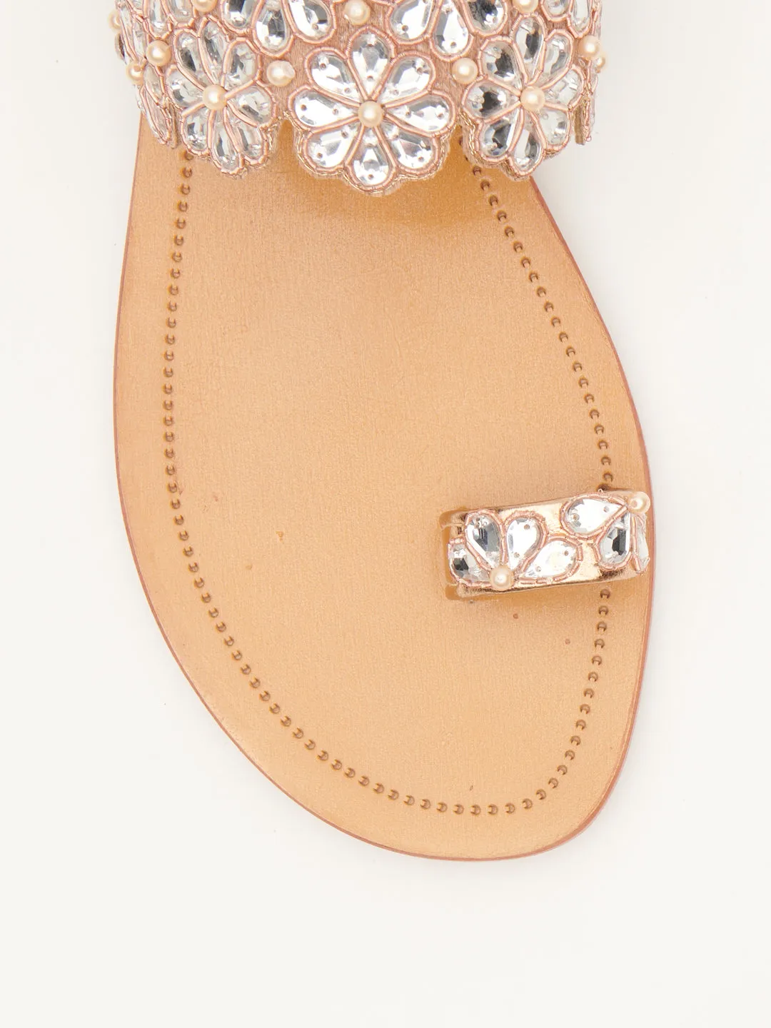 'SHISHA' HAND EMBROIDERED FLATS