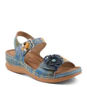 Spring Step Shoes L'Artiste Jenella Sandals Women’s Hand Painted Leather