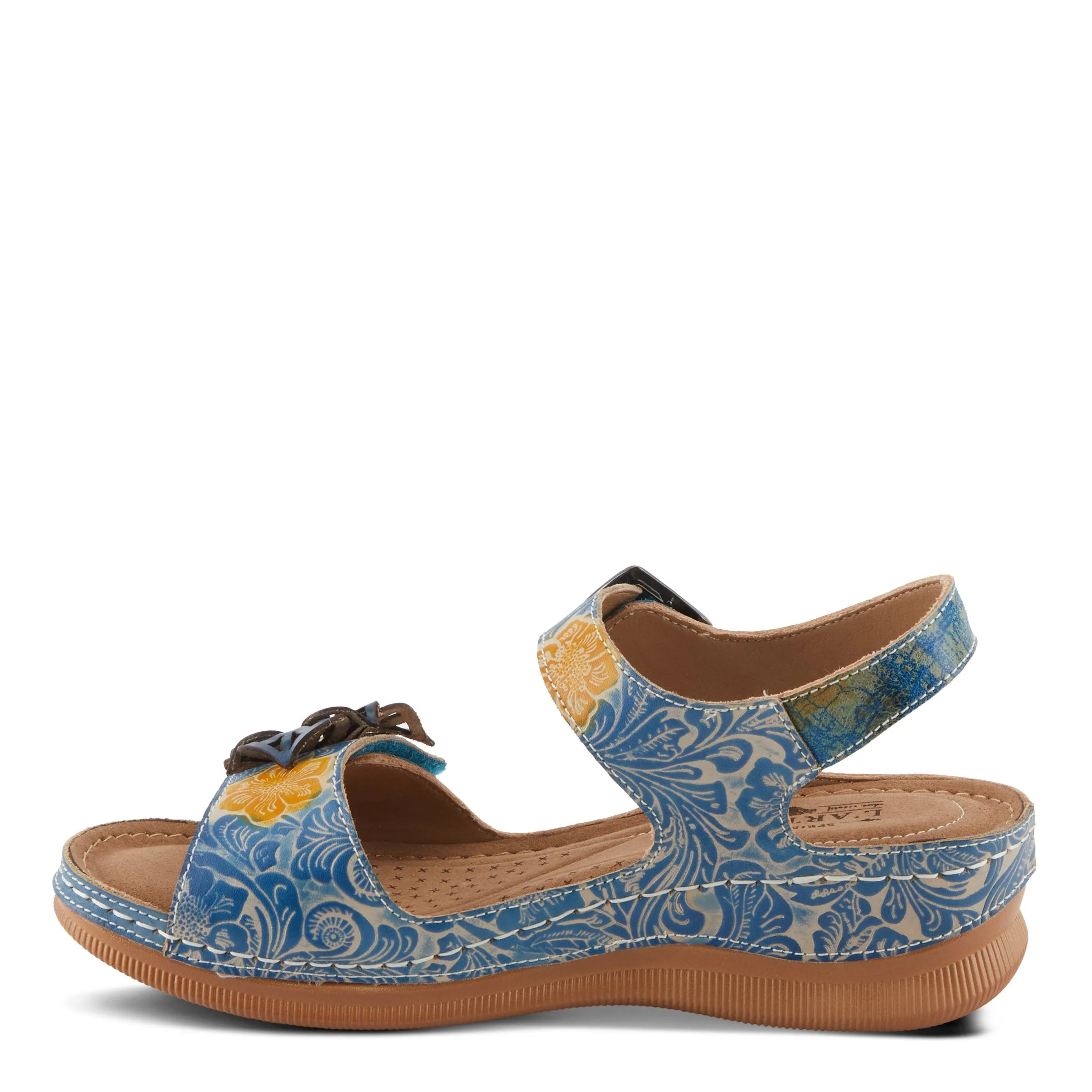 Spring Step Shoes L'Artiste Jenella Sandals Women’s Hand Painted Leather