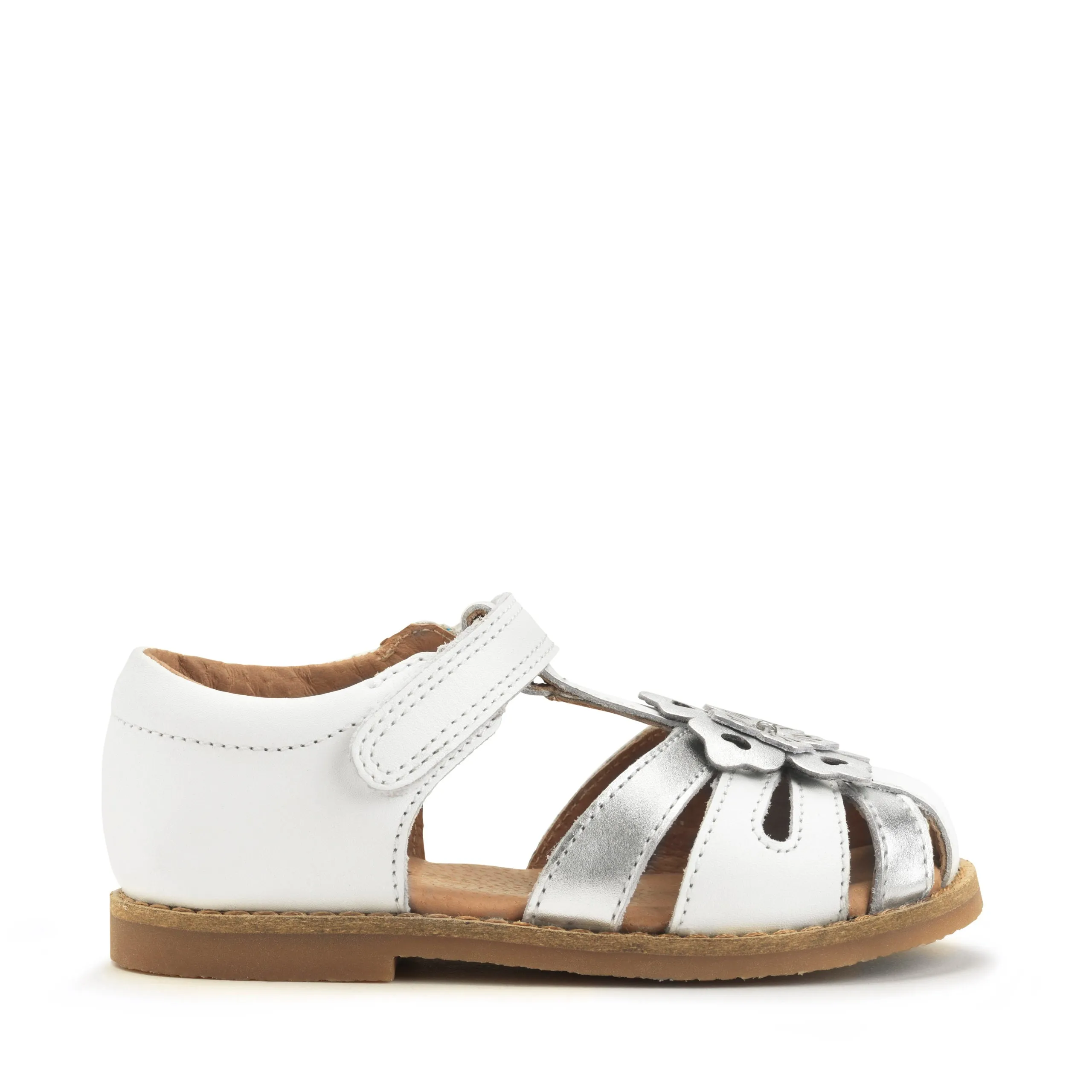 Startrite Flora Sandals 5198 White Silver F Fitting