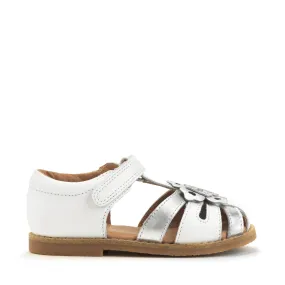 Startrite Flora Sandals 5198 White Silver F Fitting