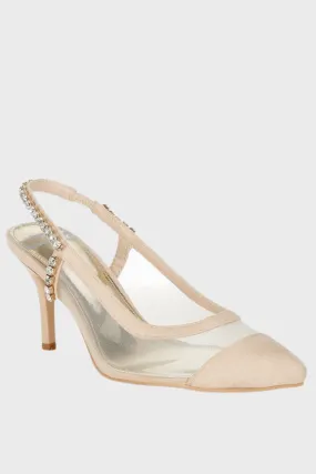 Stiletto Heel Slingback Sandals