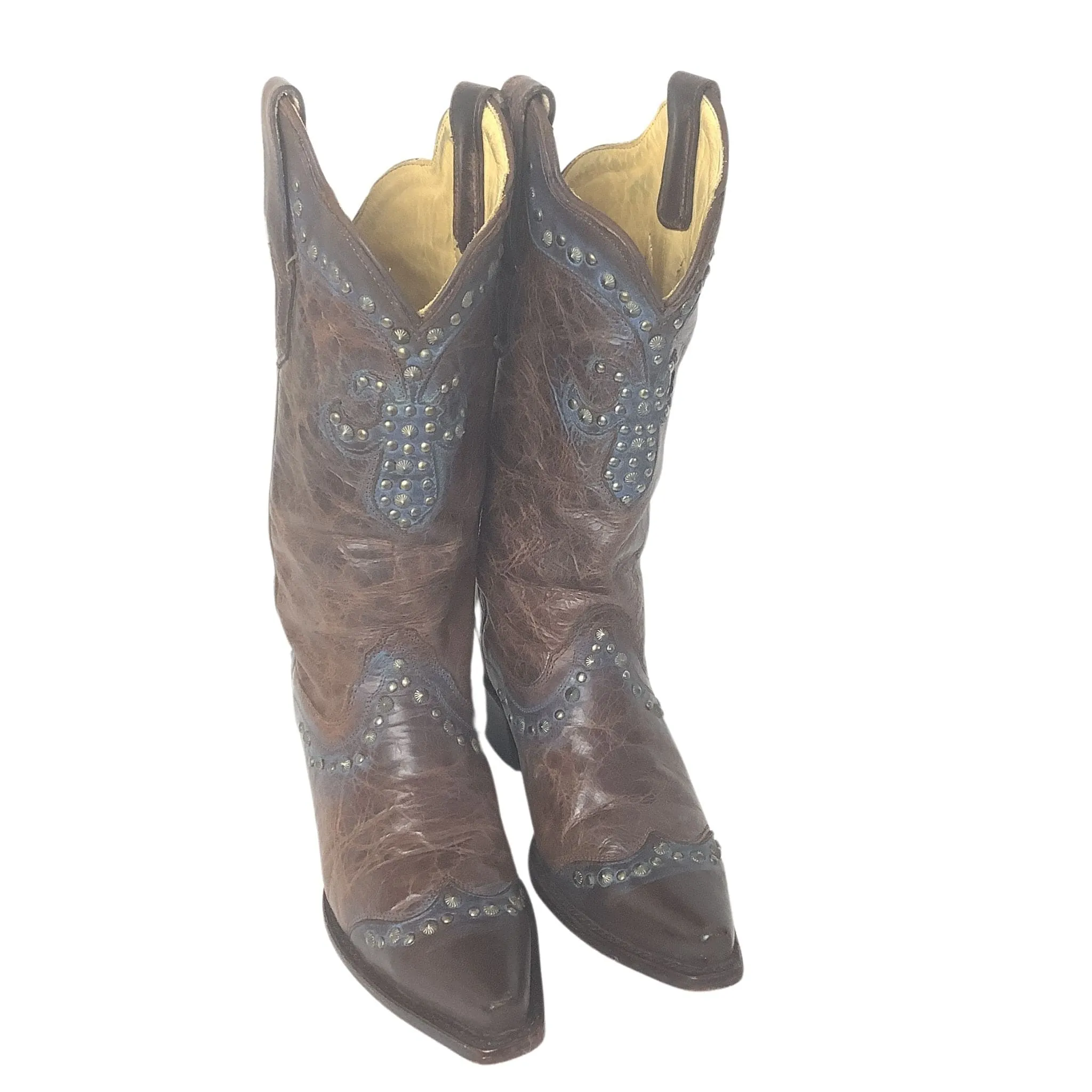 Studded Cowboy Boots