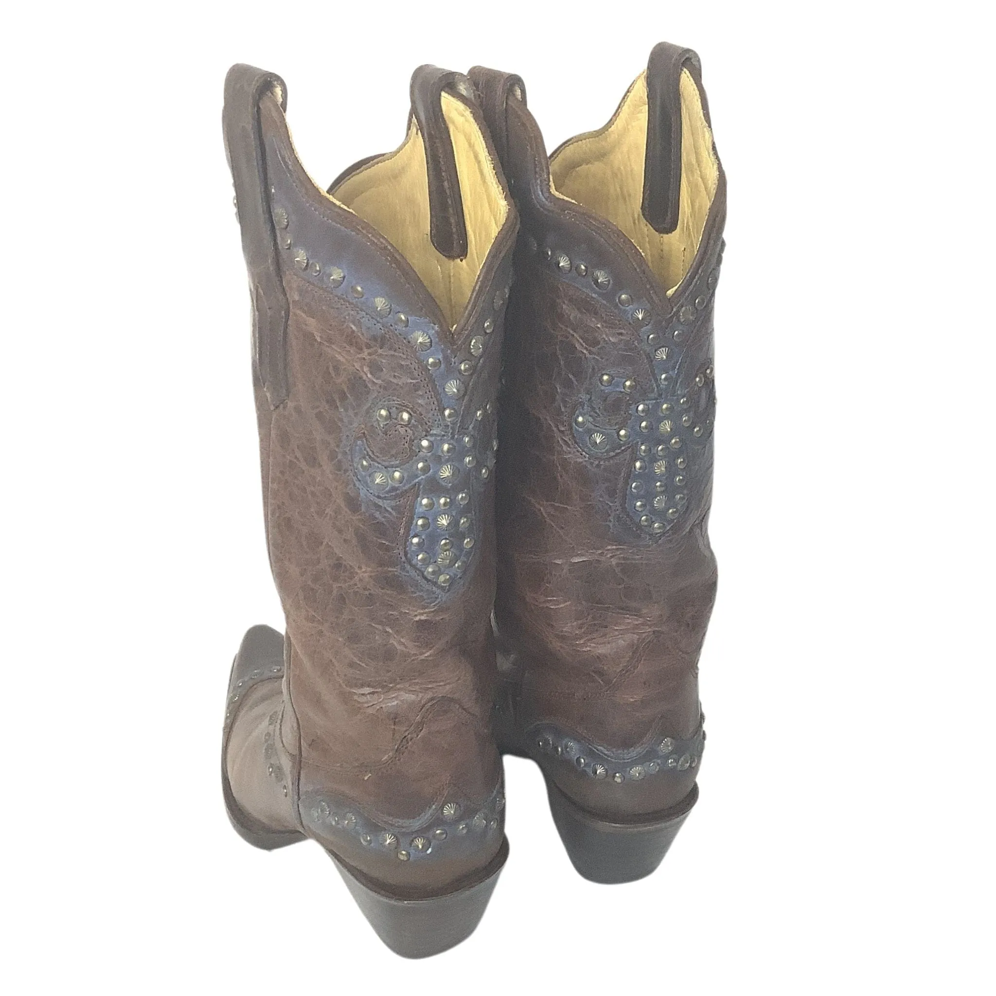 Studded Cowboy Boots