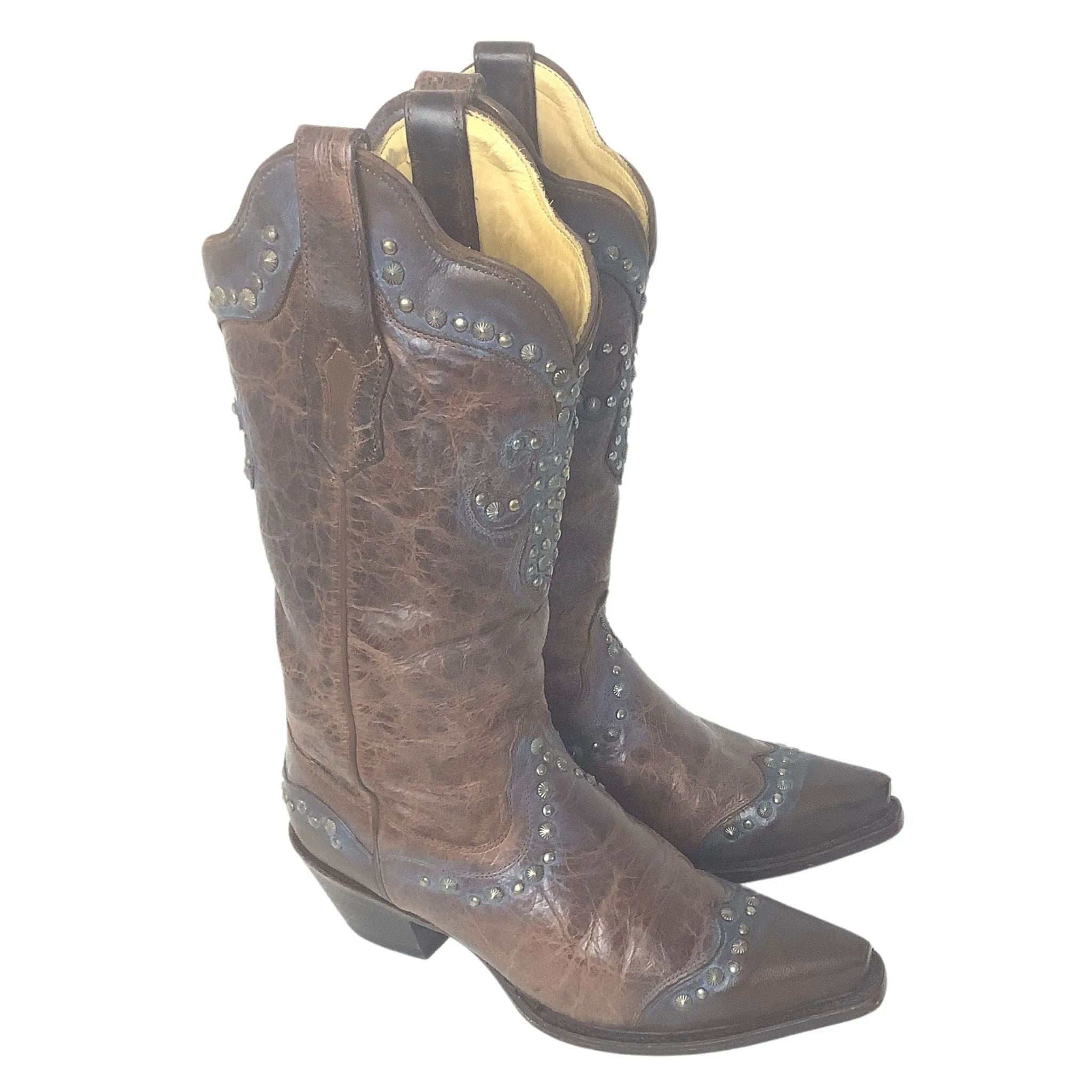 Studded Cowboy Boots