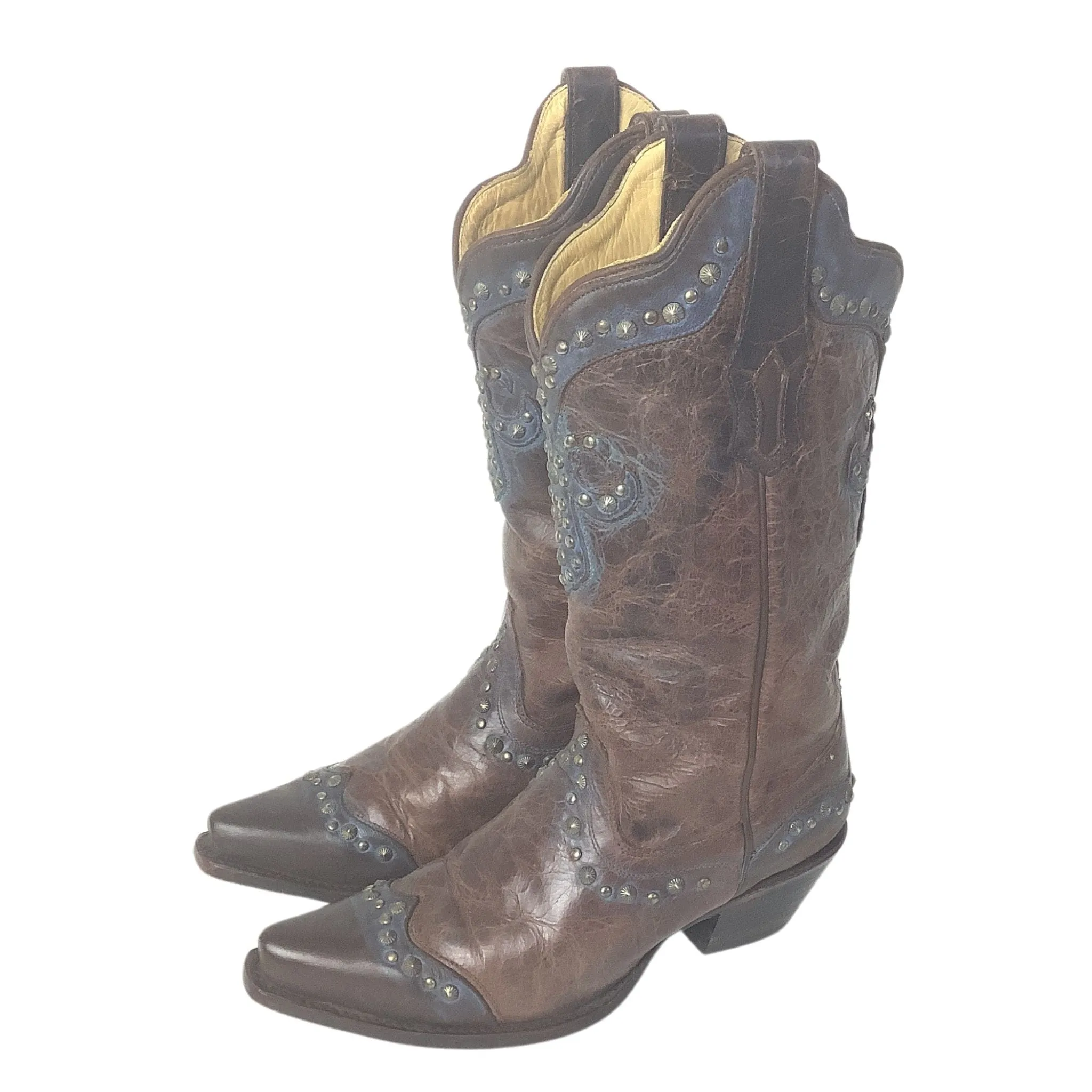 Studded Cowboy Boots