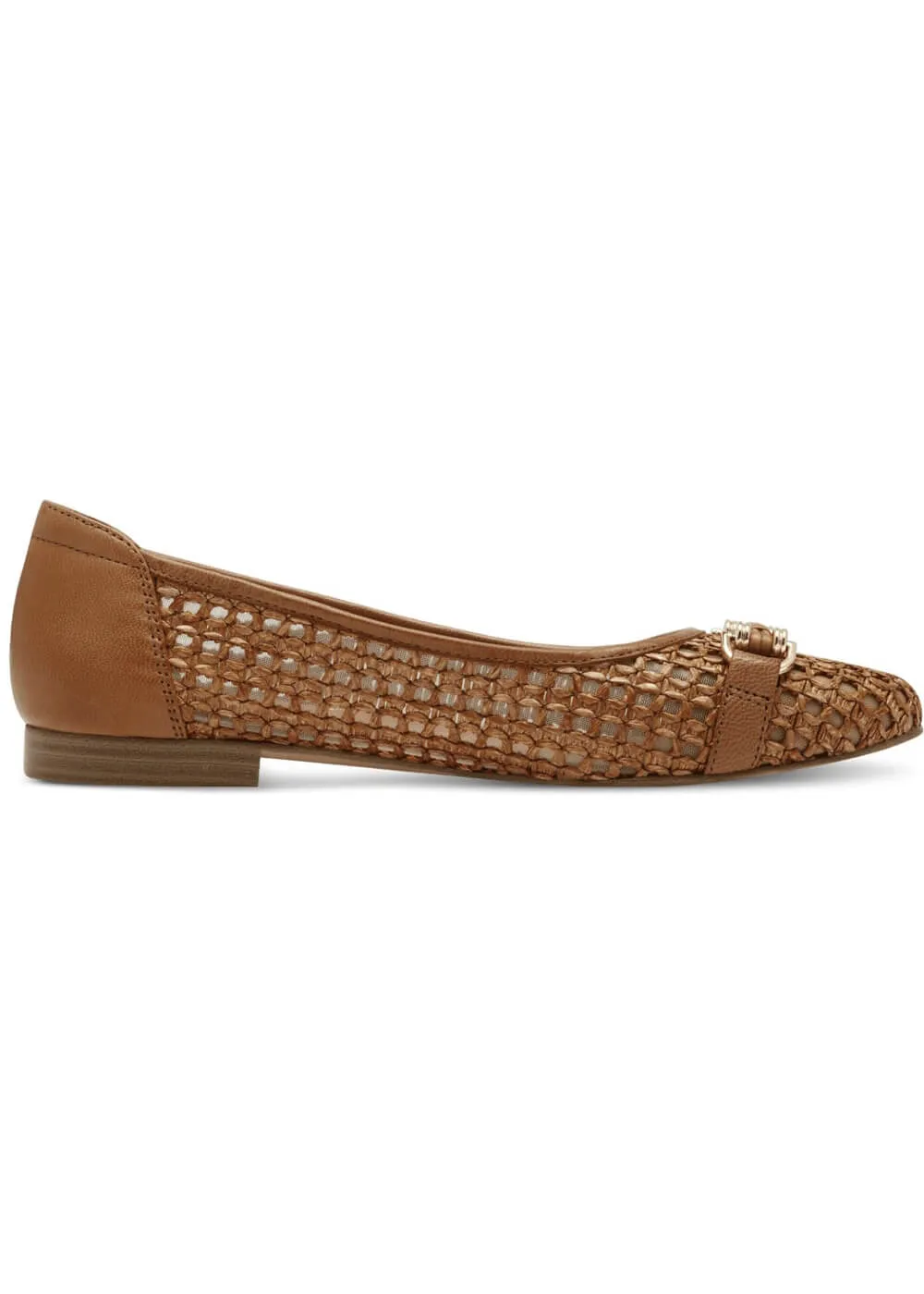 Tamaris Winona Ballerina's Cognac Brown