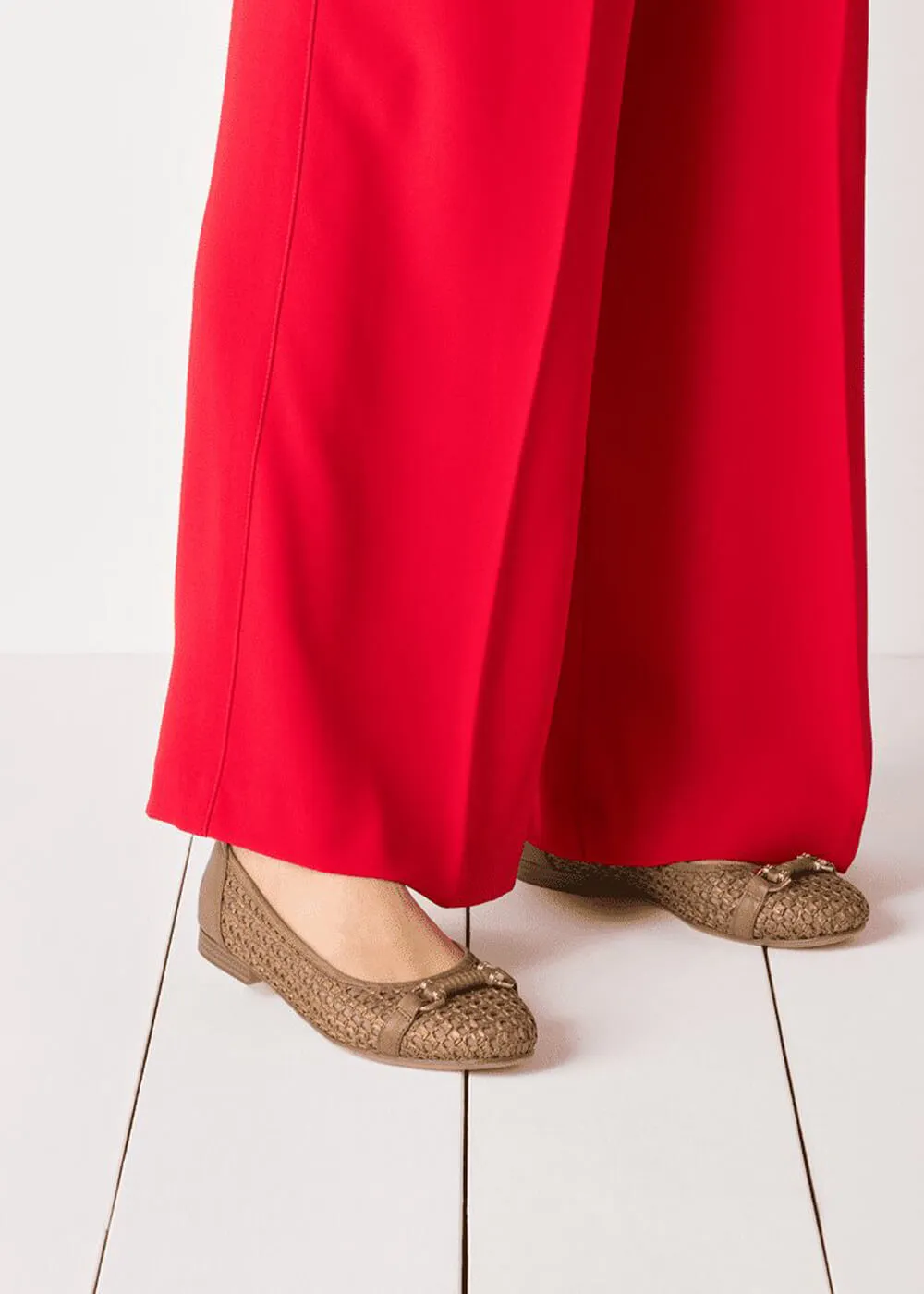 Tamaris Winona Ballerina's Cognac Brown