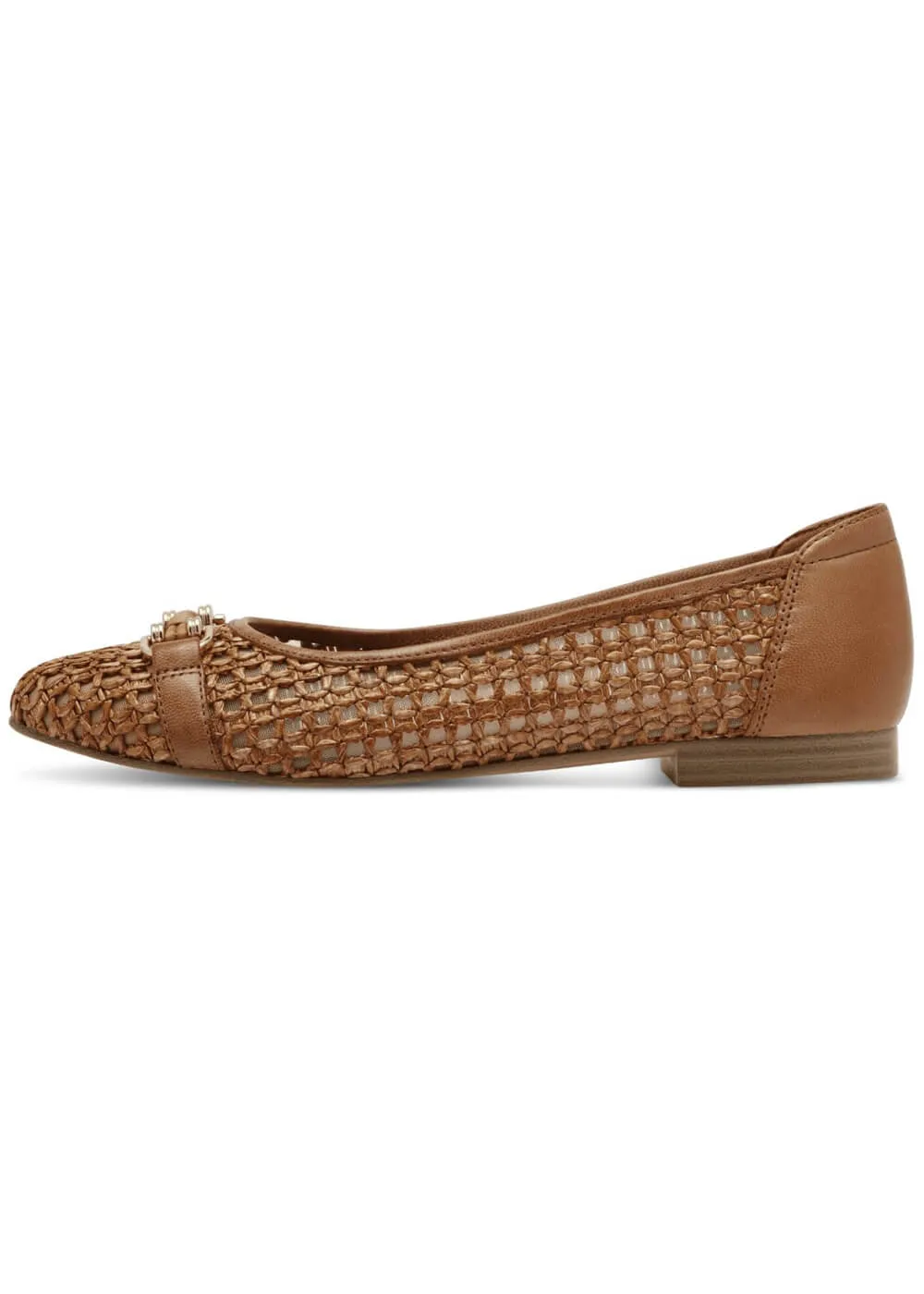 Tamaris Winona Ballerina's Cognac Brown