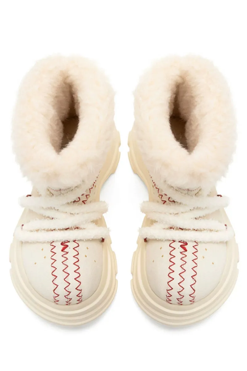 Waterproof Christimas Chunky Snow Boots