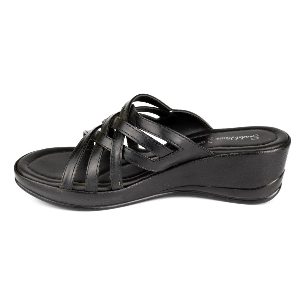 Womens Medium Wedge Sandal